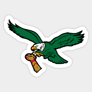 Super Bowl LIX (59) Philadelphia Eagles Champions Retro Sticker